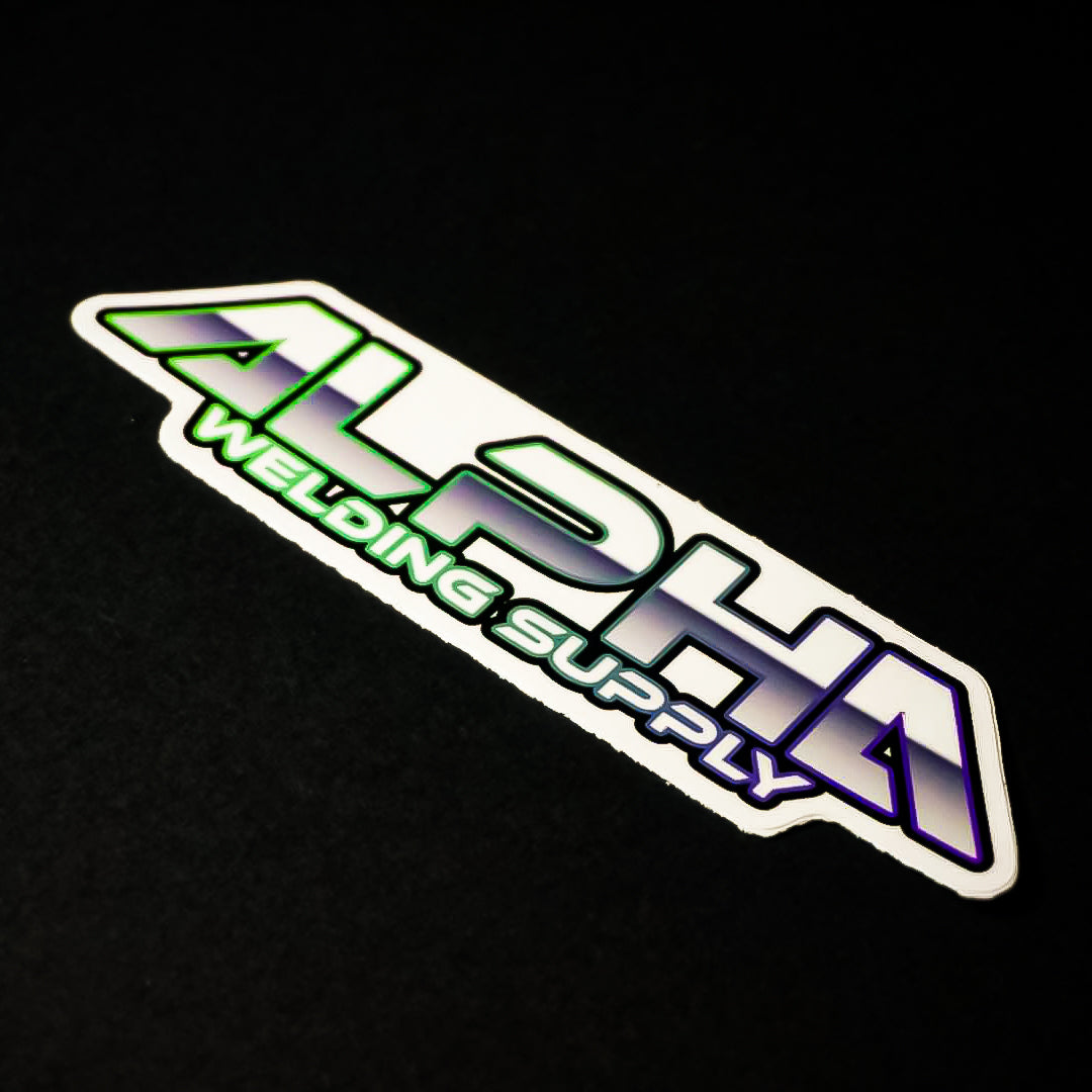 Alpha Logo Sticker