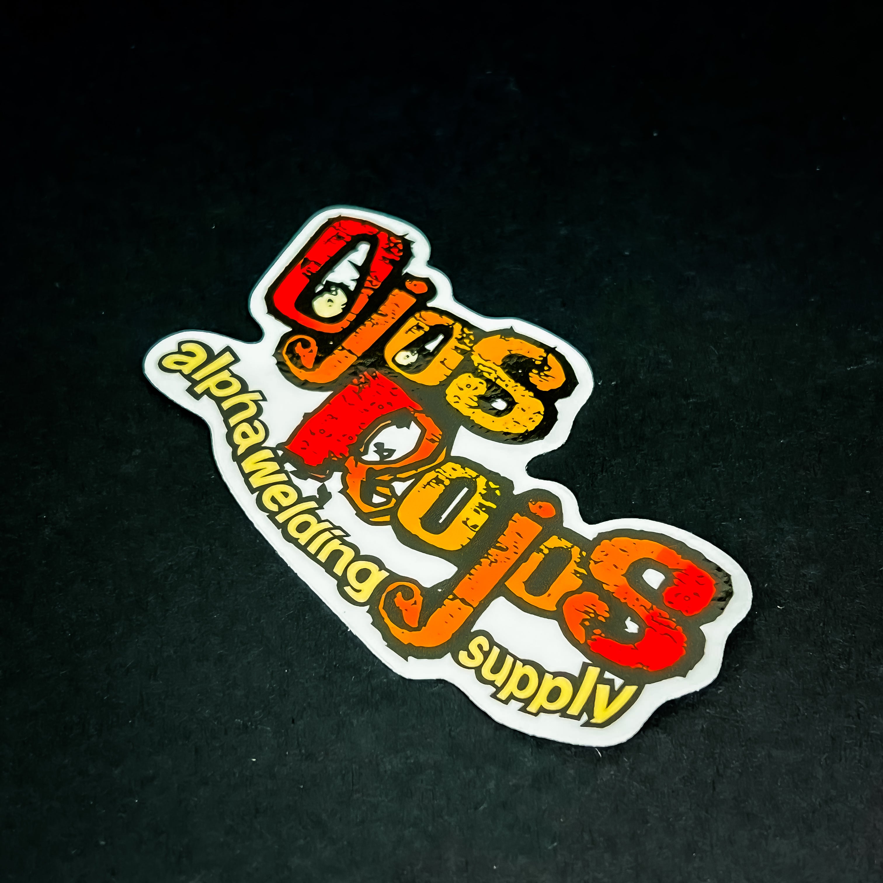 Ojos Rojos Sticker