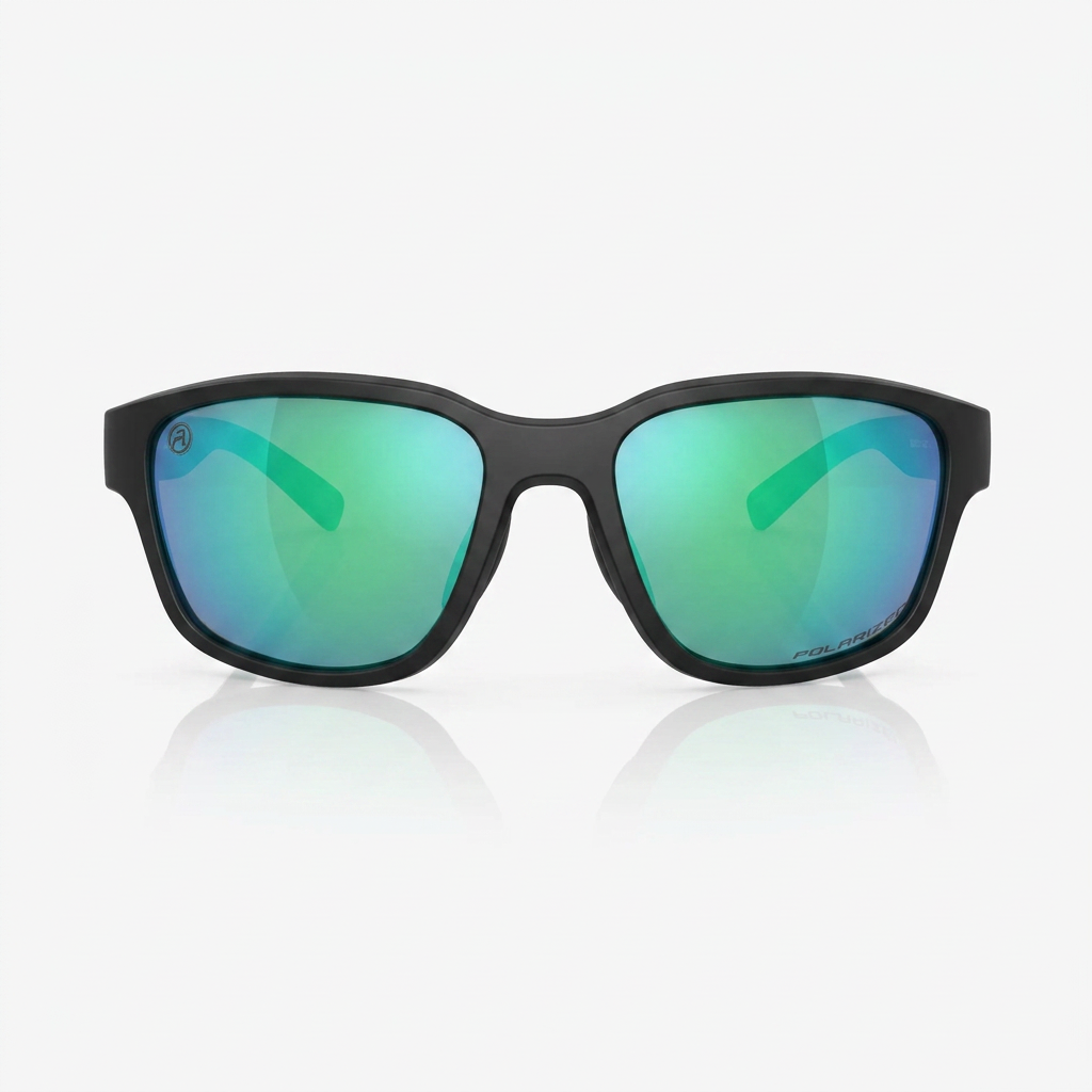 Alpha Green Polarized Sunglasses