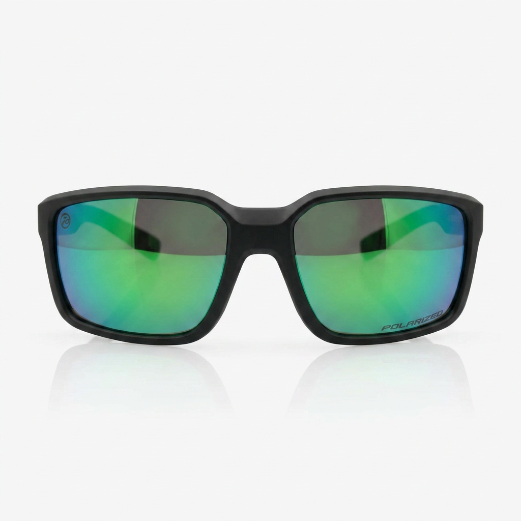 Alpha Surge Green Polarized Sunglasses
