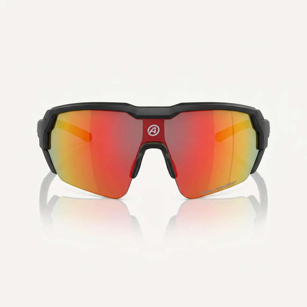 Alpha Vortex Flame Polarized Sunglasses